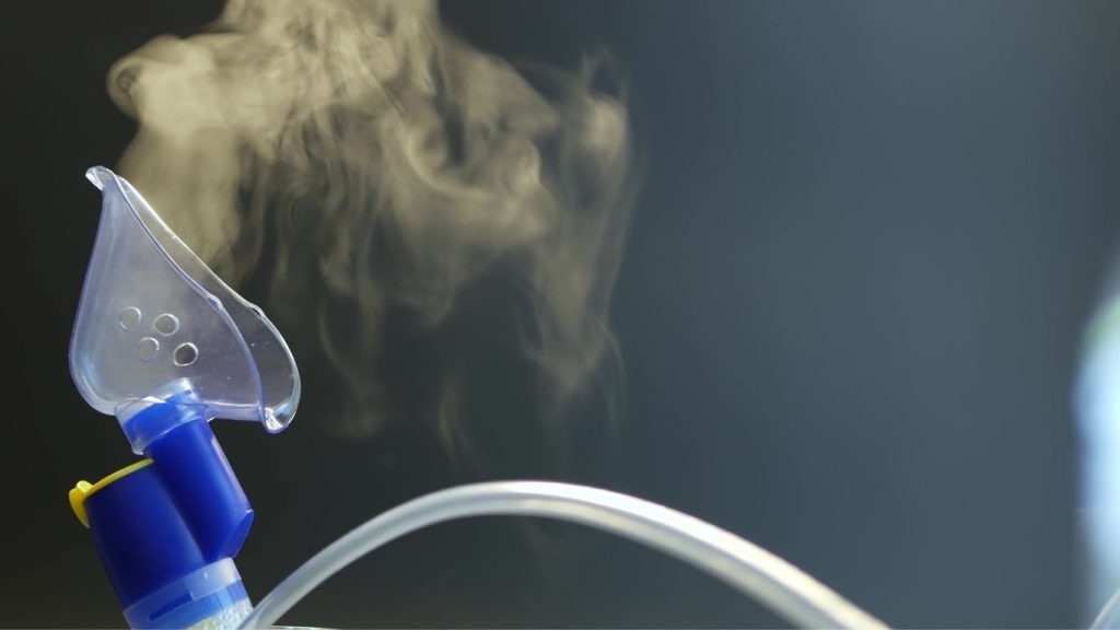 Nebulizer untuk batuk dan sesak napas di Bandung Selatan